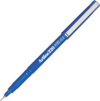 Artline 220 N Çizim Kalemleri 0.2mm Mavi