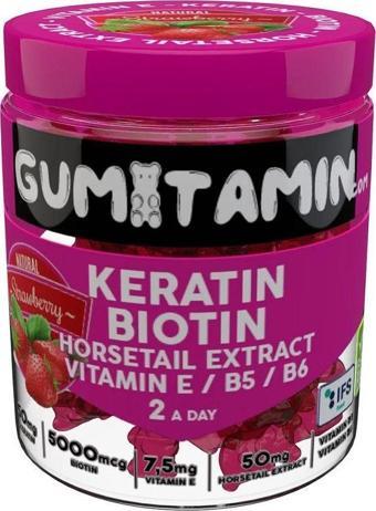 Gumitamin  Keratin ve Biotin 60 Gummies
