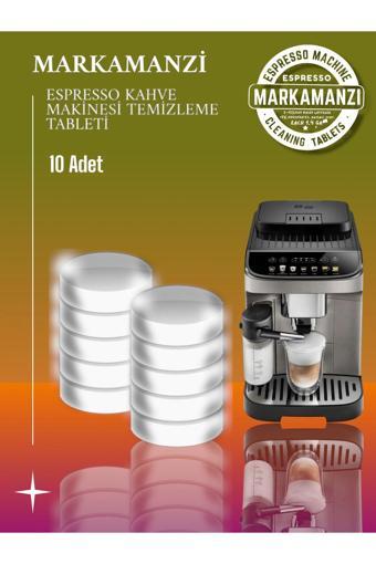 Markamanzi Delonghi Macnifica Evo Ecam, Ecp Serisi, İcona Serileri Uyumlu Yağ Çözücü Tablet 10 Adet