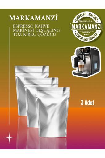 Markamanzi Philips Lattego Ep5547 Ep3246 Ep2231 Tüm Ep Serileri İçin Kireç Çözücü Descaling 3Adx10Gr Toz