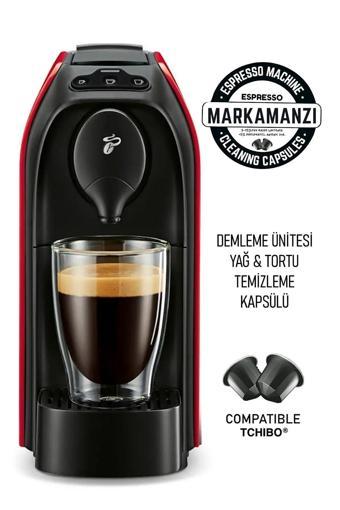 Markamanzi Kapsül Espresso Kahve Makineleri Yağ Ve Tortu Temizleme Kapsülü 2 Adet | Tchibo & Cafissimo Uyumlu