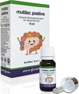 Multilac Positive Probiyotik içeren Damla 10 ml