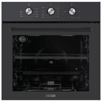 Kumtel Antrasit (Gri) Cam Ankastre Fırın B66-S2 MT