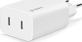 Ttec 2SCS27B SmartCharger Duo PD 40W Seyahat Hızlı Şarj Aleti USB-C + USB-C