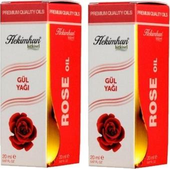 Hekimhan Bitkisel Gül Yağı 20 Ml 2 Adet