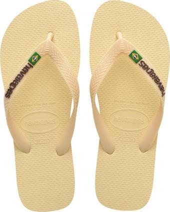HAVAIANAS Brasil Logo Buttercream Parmak Arası Terlik 4110850-9256