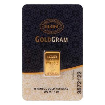 RimaGold 2.5 gr 24 Ayar 999.9 Milyem İAR Gram Altın