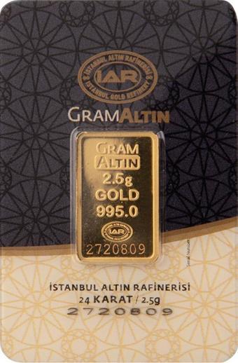 RimaGold 2.5 gr 24 Ayar İAR Gram Altın