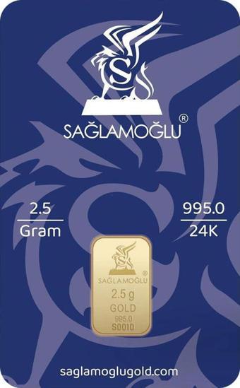 RimaGold 2.5 gr 24 Ayar Sağlamoğlu Gram Altın