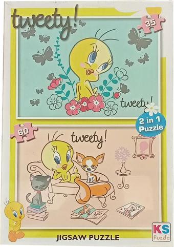 Onur Puzzle Tweety Puzzle 95 Parça 2 Farklı Bir Arada