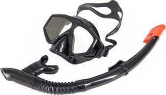 Apnea Miami Maske Şnorkel Set SİYAH
