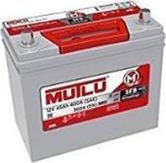 Mutlu 12 Volt 45 Amper Dar Kalın Kutup Başlı  Üretim Yılı: 2024