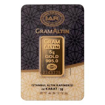 RimaGold 5 gr 24 Ayar İAR Gram Altın