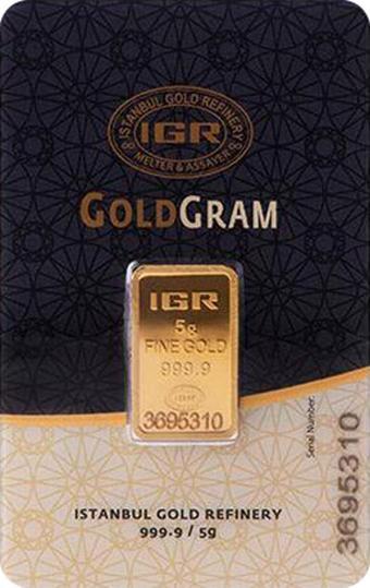 RimaGold 5 gr 24 Ayar 999.9 Milyem İAR Gram Altın