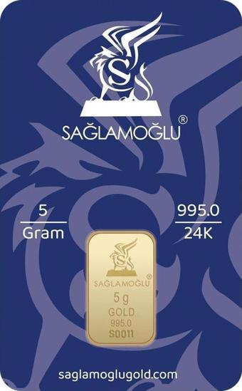 RimaGold 5 gr 24 Ayar Sağlamoğlu Gram Altın