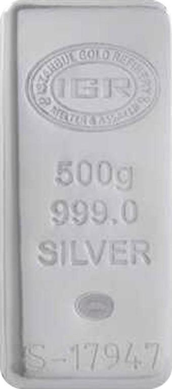 RimaGold İAR 500 Gr Gümüş Külçe