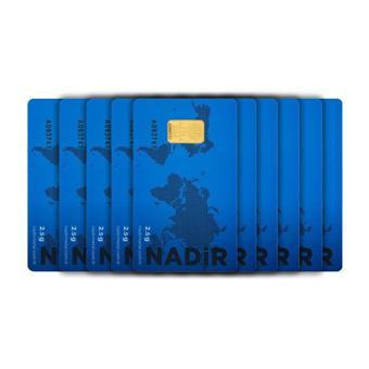 RimaGold 10 Adet 2.5 gr 24 Ayar NadirGold Gram Altın
