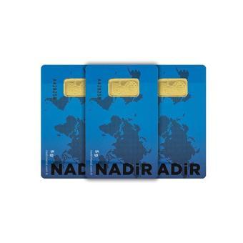 RimaGold 3 Adet 5 gr 24 Ayar NadirGold Gram Altın