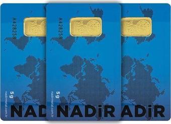 RimaGold 3 Adet 5 gr 24 Ayar NadirGold Gram Altın