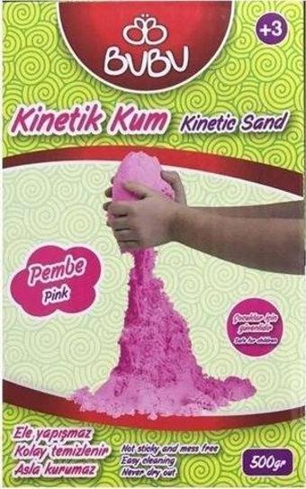 Bubu Bu Bu Kinetik Kum 500 Gr. Pembe Ku0005