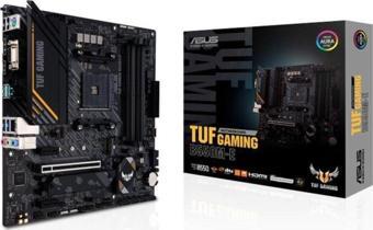 ASUS Tuf B550m-e Gamıng Ddr4 M2 Pcıe Nvme Hdmı Dp Pcıe 16x V4.0 Am4 Matx