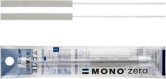 Tombow Mono Zero 2.5 X 5 Mm Yassı Uçlu Kalem Silgi Yedeği 2`li Paket