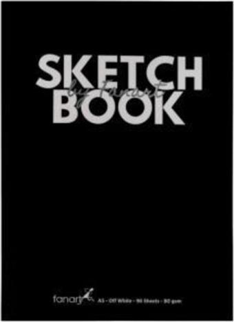 Fanart Academy Sketch Book Sert Kapak Eskiz Defteri 80gr A4 96 Yaprak