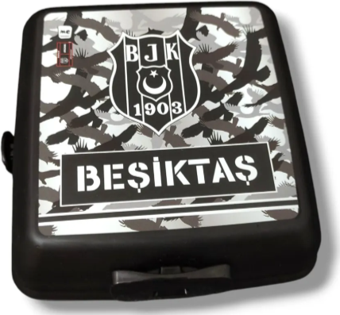 Beşiktaş Lisanslı Plastik Beslenme Kabı/Kutusu (Kamuflaj)