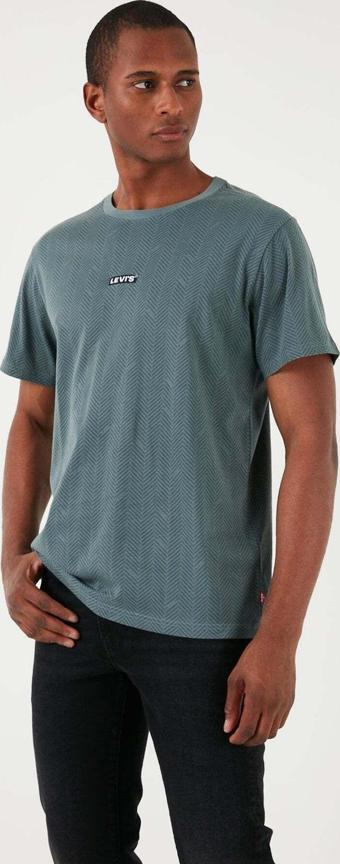 Pamuklu Relaxed Fit T Shirt Erkek T SHİRT A7772