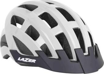 Lazer Compact Bisiklet Kaskı Beyaz 54 - 61 cm