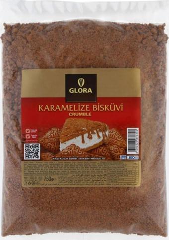 Glora Karamelize Bizküvi Tozu 750Gr