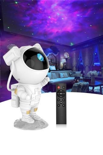 Tafce Projektör Gece Masa Lambası Galaxy Gökyüzü Projeksiyon Kumandalı Hediyelik Tavan Çocuk Odası Balkon