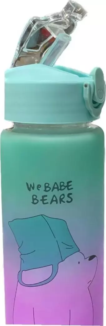 Taros Bears 800 ml Suluk Yeşil-Mor