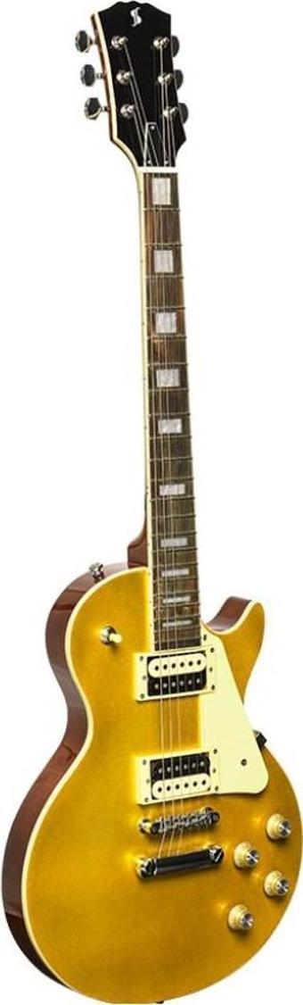 STAGG LES POUL ELEKTRO GİTAR SEL-STD GOLD