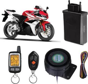 Powermaster PM-22737 Spy 120 Desibel Sesli Ve Titreşimli Motosiklet Alarm Sistemi Motor Güvenlik En İyi Alarm