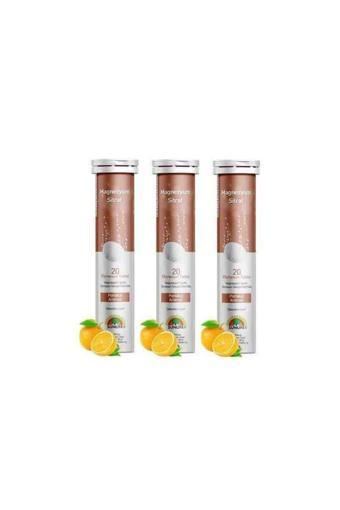 Sunlife Magnezyum Sitrat 20 Efervesan Tablet X 3 Adet