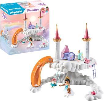 Playmobil Princess Magic 71360 Göksel Bebek Bulutu, Bulutlarda Büyülü Bebek Odası, Bebek Beşiği, Sal