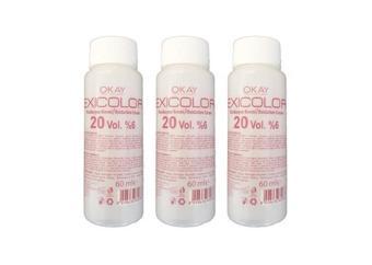 Exicolor Oksidan Peroksit 60 Ml 20 Volüm %6 3 Adet