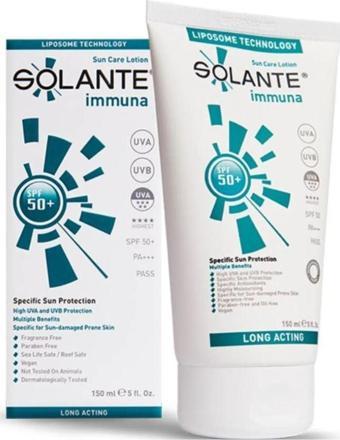 Solante Immuna Sun Care Losyon SPF50+ 150 ml