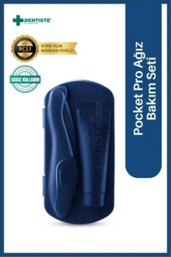 Dentiste Pocket Pro Ağız Bakım Seyahat Seti Lacivert