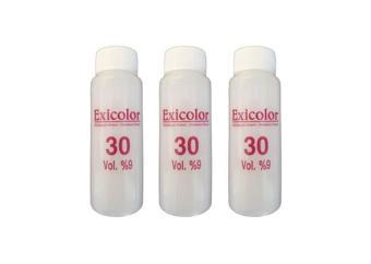 Exicolor Oksidan Peroksit 60 Ml 30 Volüm %9 3 Adet