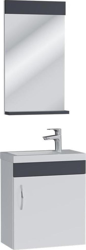 UBM Zerde 45 cm Banyo Dolabı Antrasit
