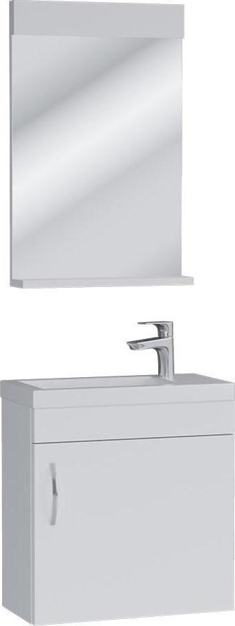 UBM Zerde 50 cm Banyo Dolabı Beyaz