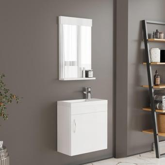 UBM Zerde 45 cm Banyo Dolabı Beyaz