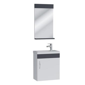 UBM Zerde 50 cm Banyo Dolabı Anrasit
