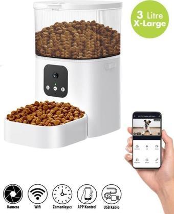 Kiwi KPF-10570 Kameralı Akıllı Hayvan Besleyeci
