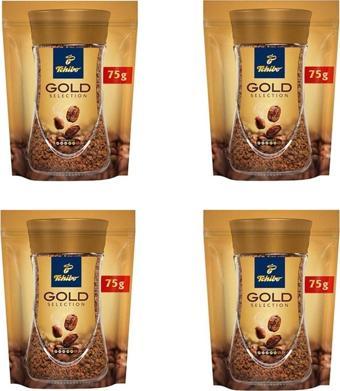 Gold Selection Çözünebilir Kahve Ekonomik Paket 75 Gr 4'lü Paket