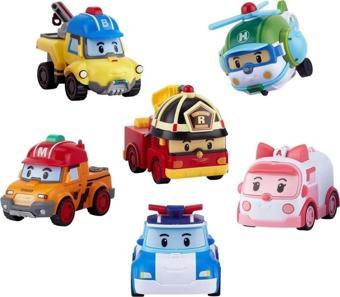 Nessiworld Robocar Poli Gogo Rescue Deluxe 6'lı Set