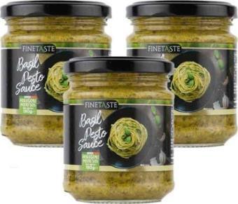 Fine Taste Fesleğen Pesto Sos 190 Gr Adet 3