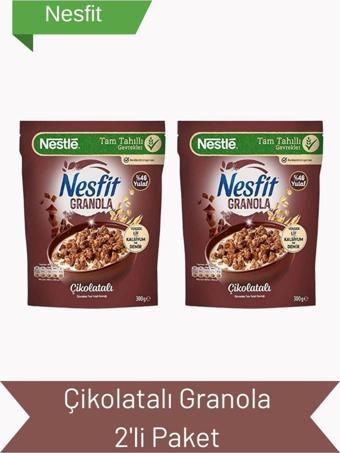 Nestle Nesfit Granola 300Gr Çikolata X 2